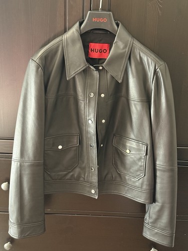 Hugo boss damen lederjacke - boss,