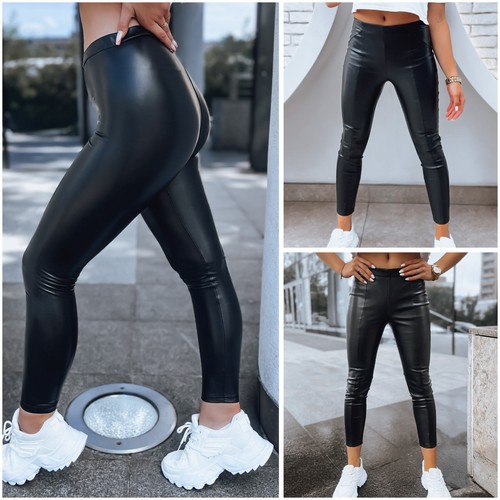 Damen waxhose kunstlederhose - damen,