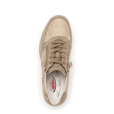 Neue Damen Sneaker Größe 37 Leder von GABOR, Rollingsoft low in beige