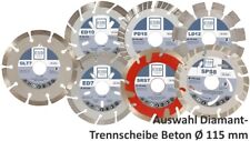 Diamanttrennscheibe Beton