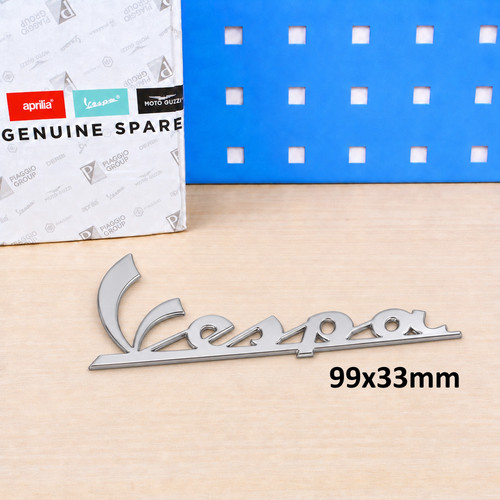 Original vespa logo chrom - vespa,