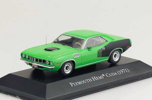 Plymouth hemi cuda 1971 grün - plymouth,