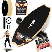 Surfboard Balance Board Holz Surfbrett Balanceboard Surfen Trainer Fitness