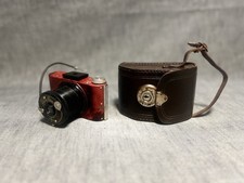 Ruberg Futuro (rot rot) Kamera mit Rodenstock Periskop Année 1933 / Selten