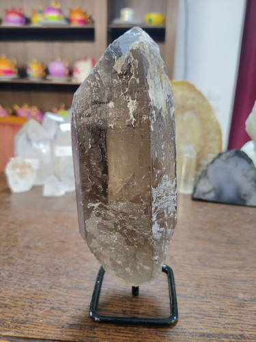 Rauchquarz einzelspitze 8cm - rauchquarz,