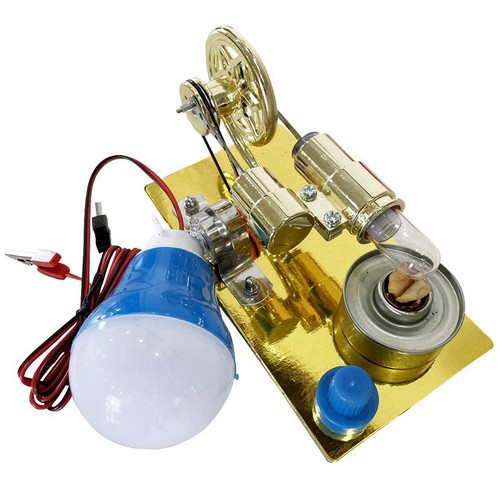 Stirling balanced engine - 1x(stirling,