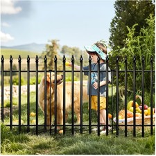 Gartenzaun 81cm hoch 3m lang 5