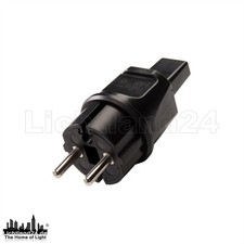 Konturenstecker SCHWARZ o