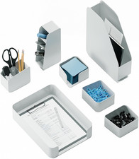 Schreibtisch Organizer weiß