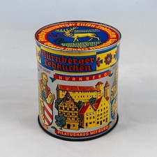 Alte Lebkuchendose Blechdose Lebkuchen Georg Goess Nürnberg - selten