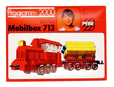 PEBE Mobilbox 713 Werkbahn - DDR Klemmbausteine - Ostalgie - Original Versiegelt