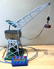 Märklin H0 7051 Ferngesteuerter Drehkran mit Hebemagnet  gebraucht Zustand gut
