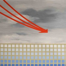 Rolf Liese Pop Art Abstrakt Rasterkomposition signiert Öl auf Leinwand 1970