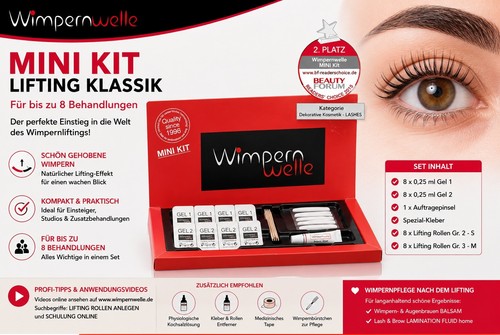 Wimpernwelle mini kit - mini, lifting