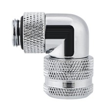 PC Wasserkühlung Zwei Touch Fitting G1/4 Gewinde 90 Grad Ellenbogen Anschluss