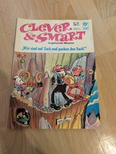 Clever & Smart Comic Nr. 39 Condor Comics 1980 Nachlass Cartoon Klassiker Rar