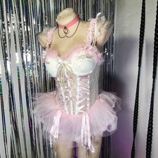 Goth Kleid Damen Emo Kleidung