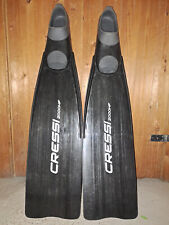 CRESSI GARA 2000 HF Apnoeflosse  Gebraucht, fast Neuzustand Gr. 44-45  UK 10/11