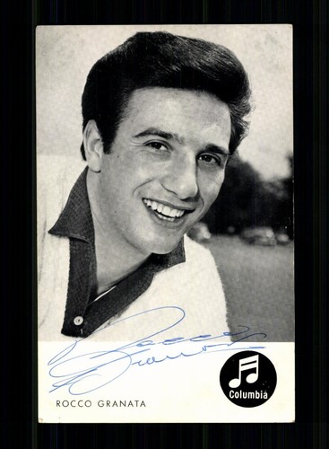 Rocco granata autogrammkarte - granata,