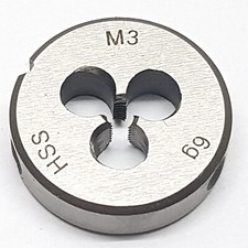Schneideisen M3 Regelgewinde Außengewinde Gewinde Gewindeschneider