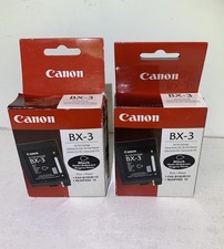 2 x Orig Canon BX-3 BX3