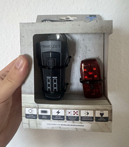 Team player fahrrad led - player,