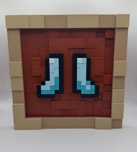 Mine craft magnetic item frame - craft,