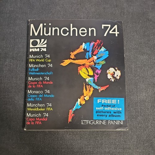 1974 panini world - world, mÜnchen