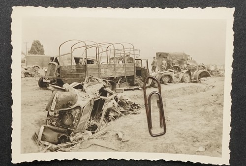 Foto wk2 wehrmacht fahrzeuge - foto,