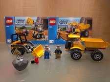 Lego City 4201 Bergbau Lastwagen und Bagger mit BA