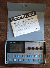 Boss Dr 110 Dr Rhythm Analog Vintage Drum Machine, Originalgehäuse und Hinweis