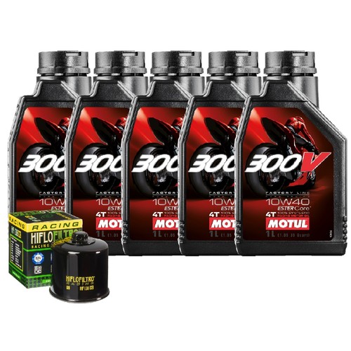 ölwechselset motul 300v - Ölwechselset, 10w40