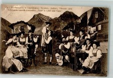 10711867 - Schrammelmusik Ensemble Tirol in Lied und Tanz Kontragitarre Zither