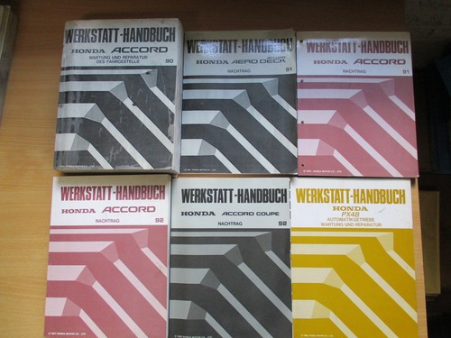 Werkstatthandbuch honda accord - honda,