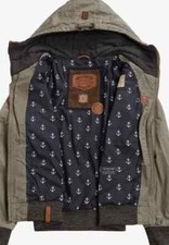 ❤️NAKETANO❤️JACKE PARKA HOODED SURVIVE ADVANCE M 38 40 NEU NP109€