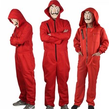 Salvador Dali La Casa De Papel Haus Des Geldes Cosplay Overalls Karneval Kostüme