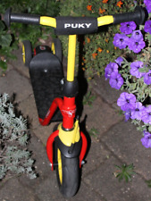 Puky Roller R1 Rot, Gelb mit  Fahne & Aufprallschutz für Kinder