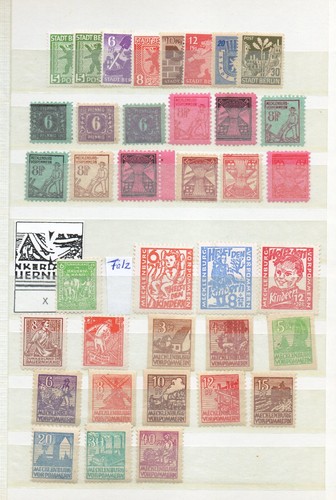 Sbz sammlung 1945 1949 - sammlung, 1945-1949