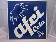 Altes Blechschild ~   Afri