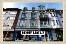 Holzschild 12x18 cm Düsseldorf Gerresheim Bildmotiv Reisemotiv Abenteuer Reisen 