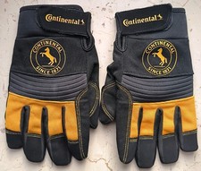 Continental Fahrrad Handschuhe Gr. M Unisex Schwarz Gelb