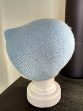 Saunahut Merino  gefilzt   hellblau Handarbeit