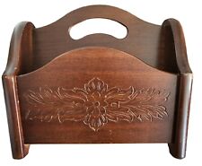 Mahagoni Zeitungsständer