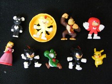Super Mario Nintendo und Sonic Figuren Konvolut Sammlung 9 Stück Shadow top