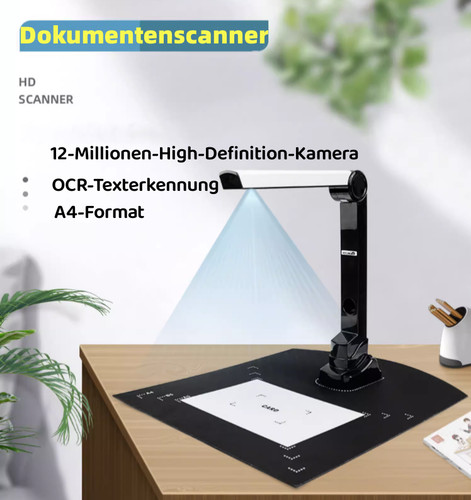Dokumentenscanner 12mp usb - dokumentenscanner,