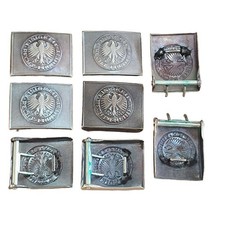 1 x Original Bundeswehr Koppelschloss  für 5 cm breite Koppel für Militär, Outdo