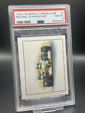 1992 Limited Appeal Formula One 91 Michael Schumacher PSA 8 Rookie RC