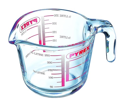 Pyrex messbecher messkanne - messbecher,