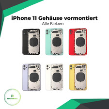 iPhone 11 Backcover Gehäuse Rückseite Rahmen VORMONTIERT