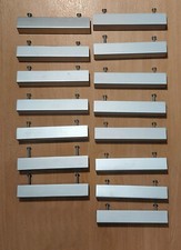 15 x Möbelgriff Alu L-Profil Lochabstand Ca.: 96mm Griffleiste Griff Profilgriff